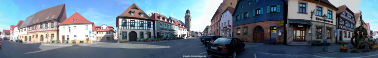 Marktplatz von Weismain